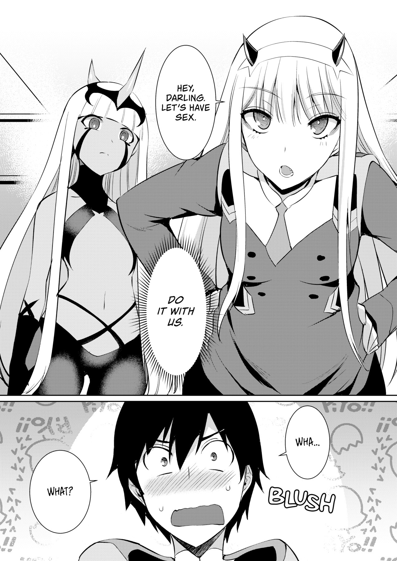 Hentai Manga Comic-Darling in the One and Two-Read-4